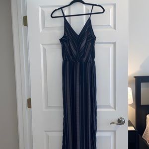 Navy blue jumpsuit